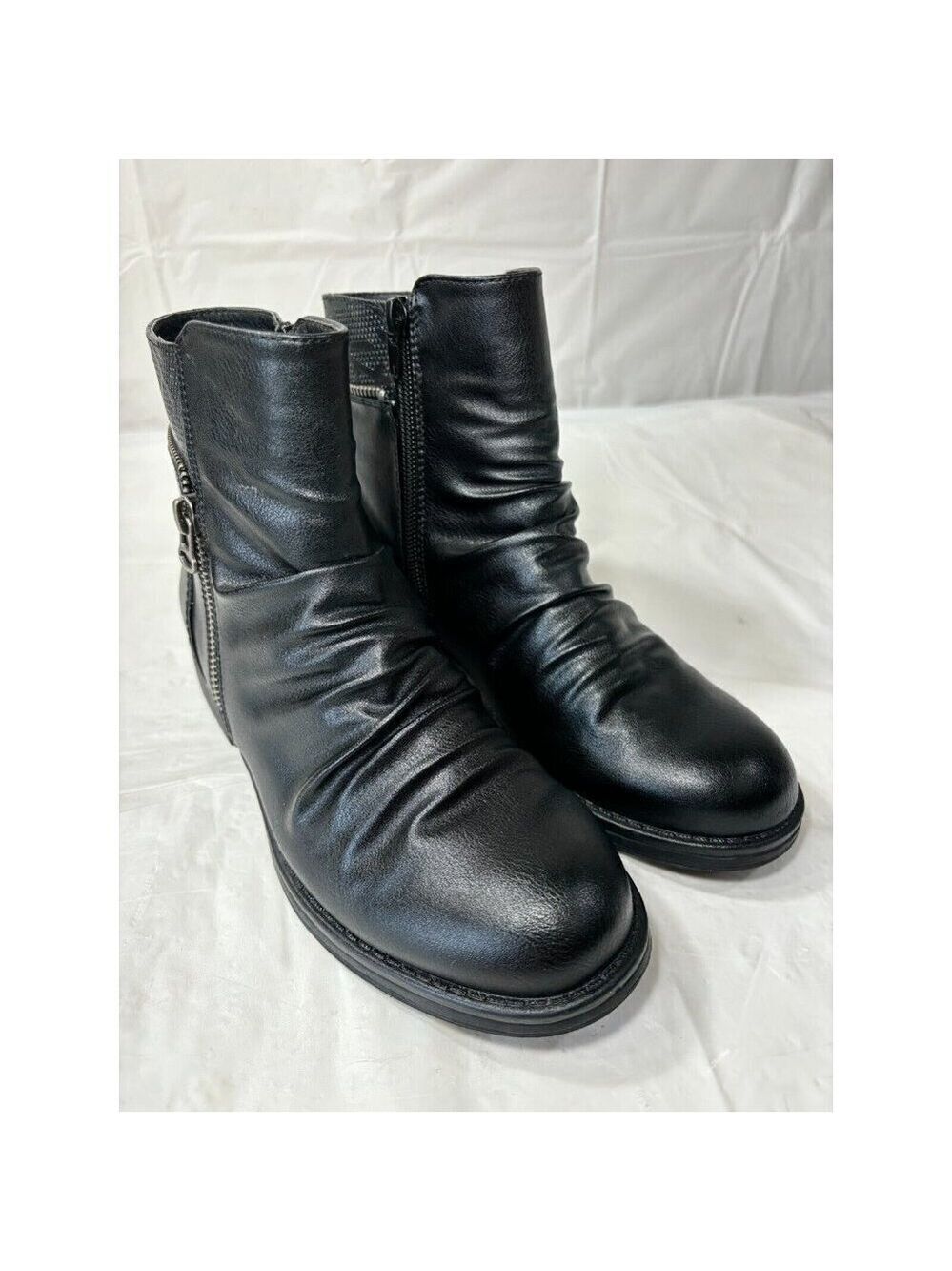Sean Alan Riley Waterproof Black Ankle Boot Size 7